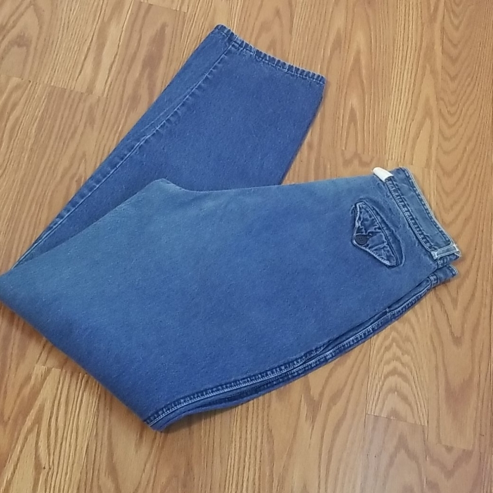 Vintage Y2k Rockies high waisted jeans‎ 31-xl Bareback 90s
